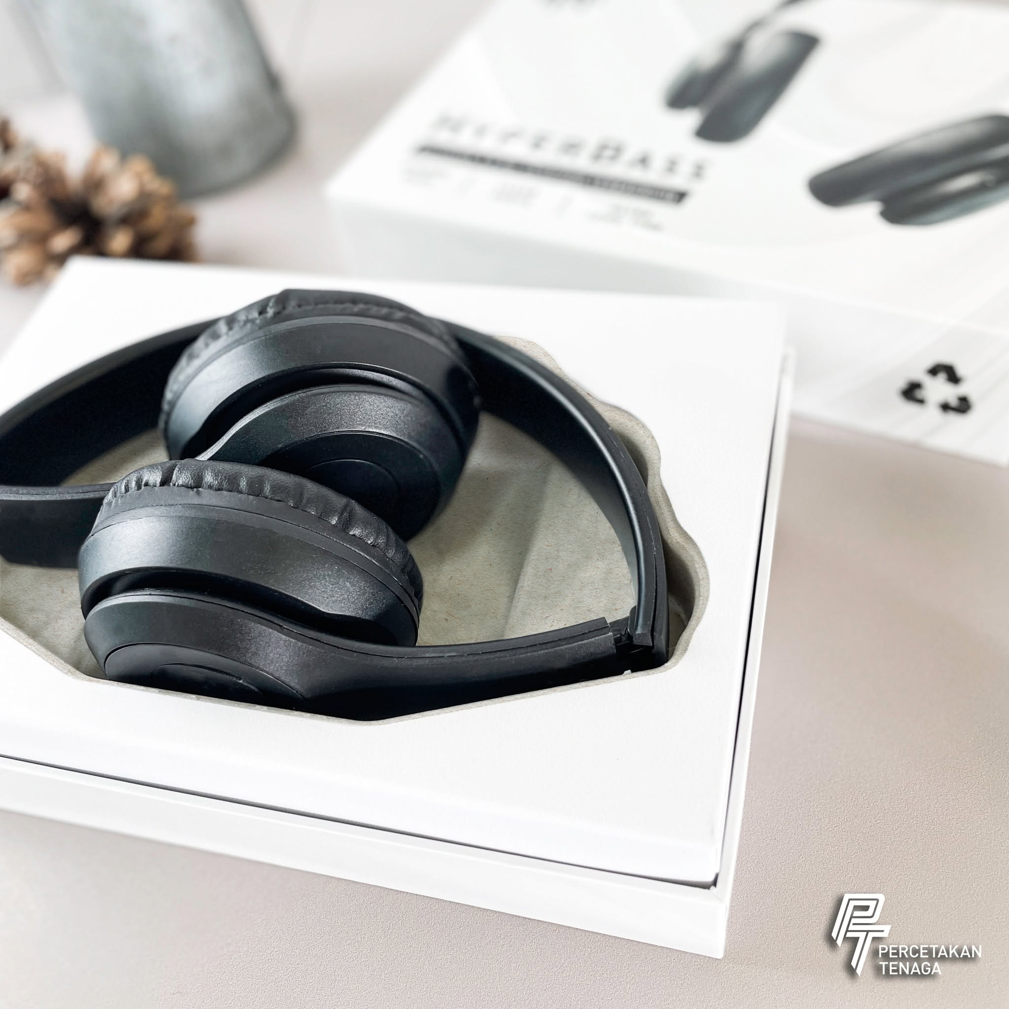 headphone pulp mold packaging