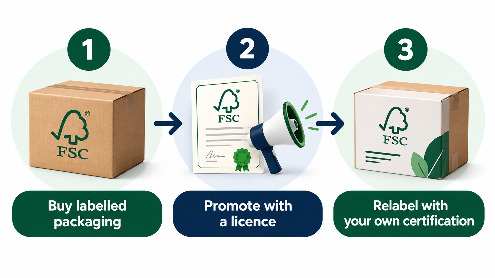 Using the FSC mark correctly when buying FSC certified packaging in Australia