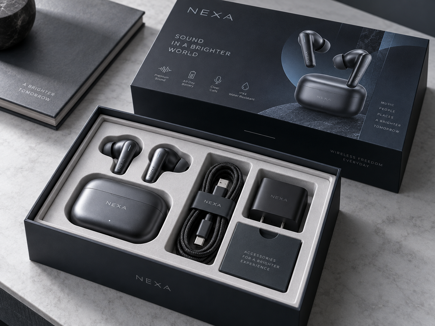 Rigid box packaging for electronic devices by PT Print