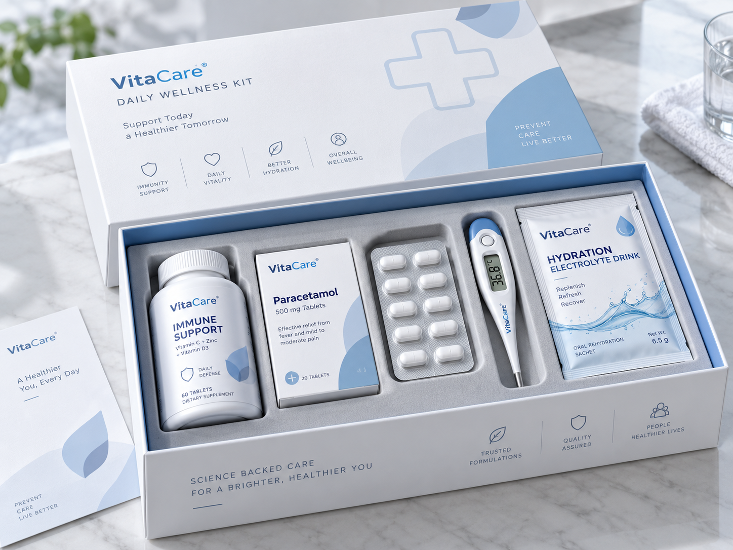 Rigid box packaging for pharmaceutical and healthcare products by PT Print